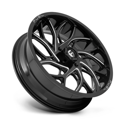 Fuel Off-Road D741 22X7 Gloss Black Milled 4x137 +13mm