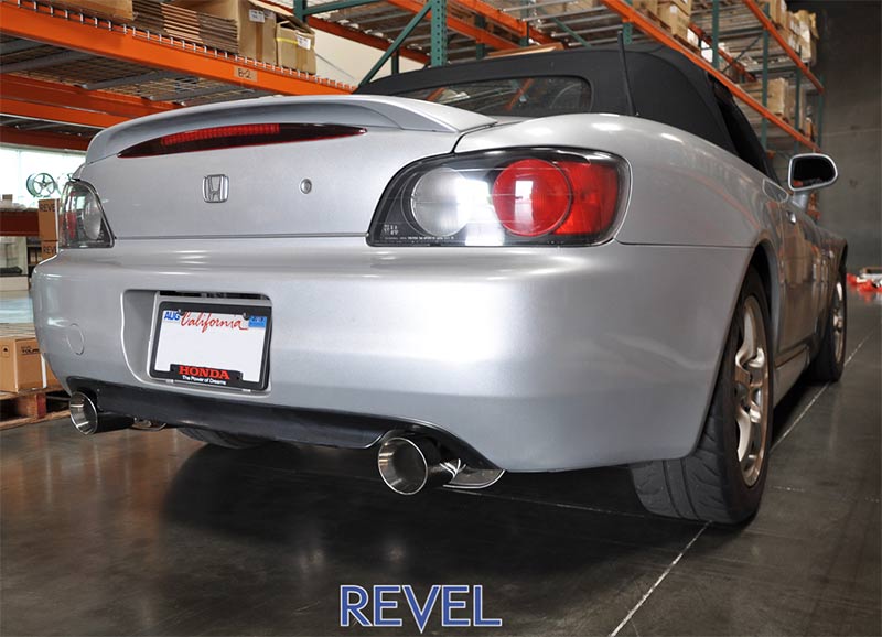 Revel Medallion Touring-S Catback Exhaust - Dual Muffler 00-05 Honda S2000 - T70040R