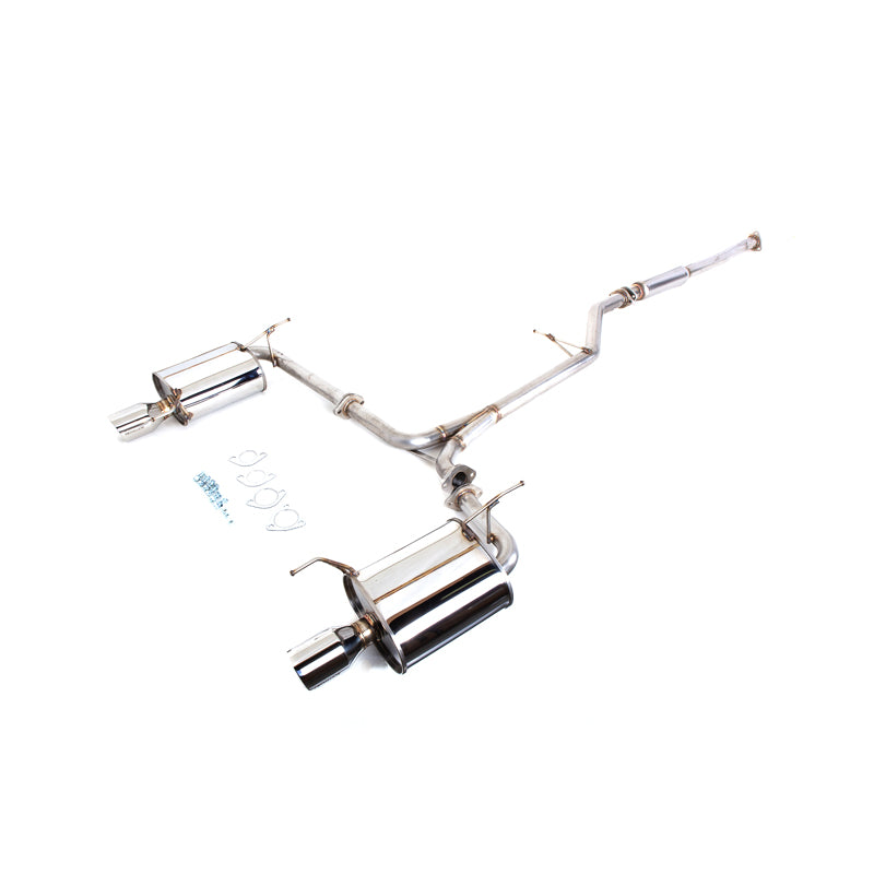 Revel Medallion Touring-S Catback Exhaust - Dual Muffler 02-03 Acura CL Type S - T70074R