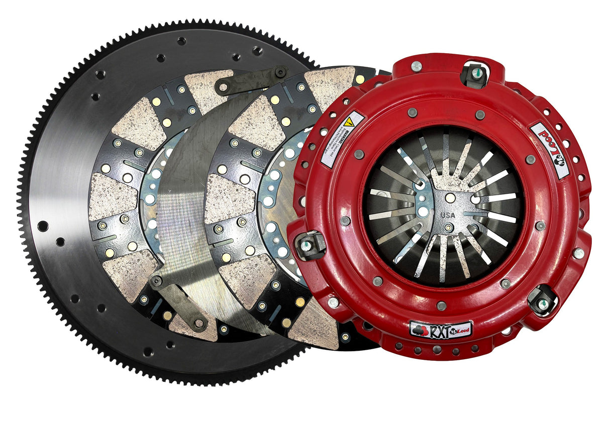 McLeod RXT Twin Power Pack Mazda 13B/20B T56 1-1/8in 26 Spline Ceramic Lined w/Steel FW - 6471207M