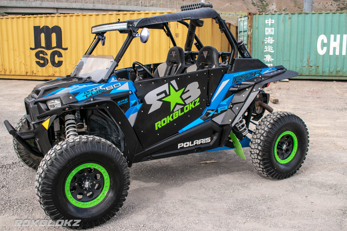 RokBlokz Polaris RZR XP 1000, XP 1000 TURBO 2014-2023 SPORT MAX EDITION Fender Extensions