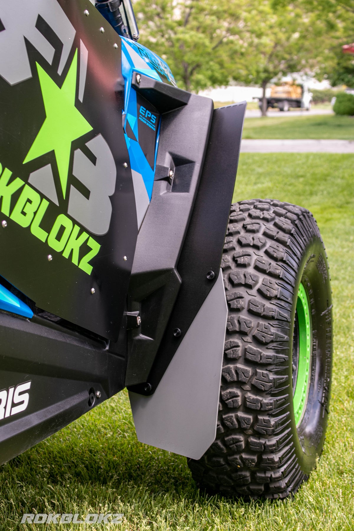 RZR 1000 Turbo with Quick release flaps to show product only.