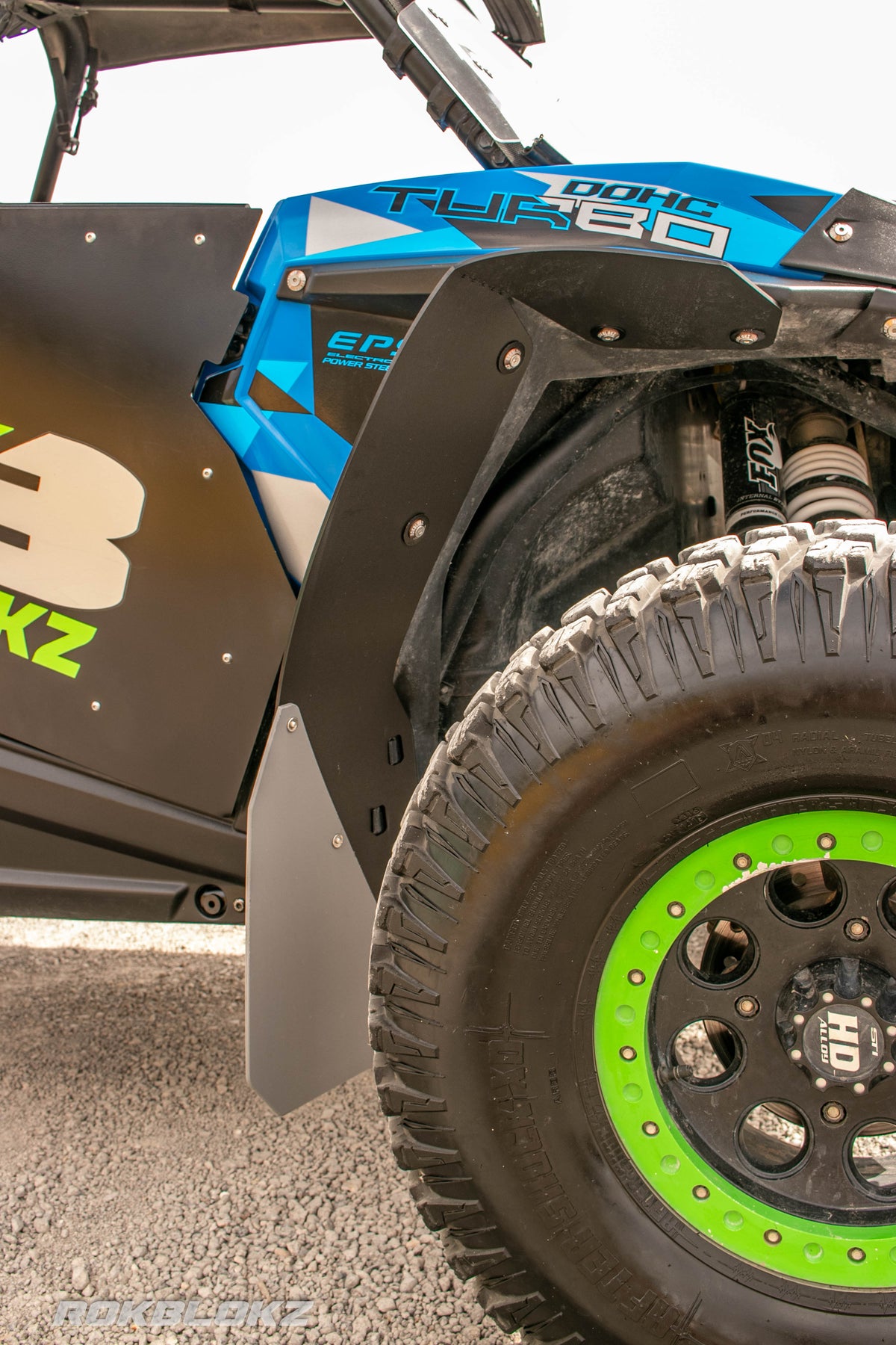 RokBlokz Polaris RZR XP 1000, XP 1000 TURBO 2014-2023 SPORT MAX EDITION Fender Extensions