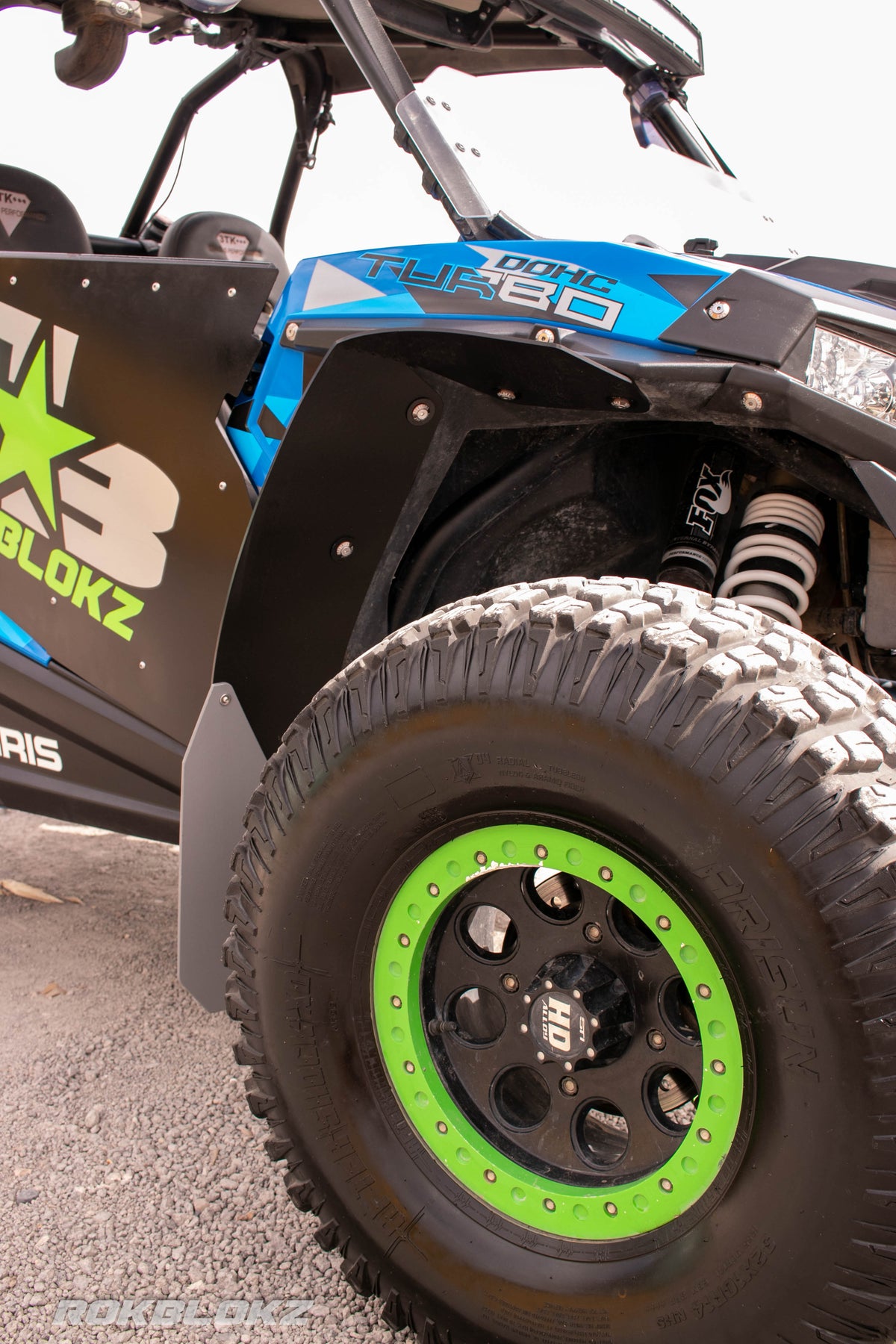 RokBlokz Polaris RZR XP 1000, XP 1000 TURBO 2014-2023 SPORT MAX EDITION Fender Extensions