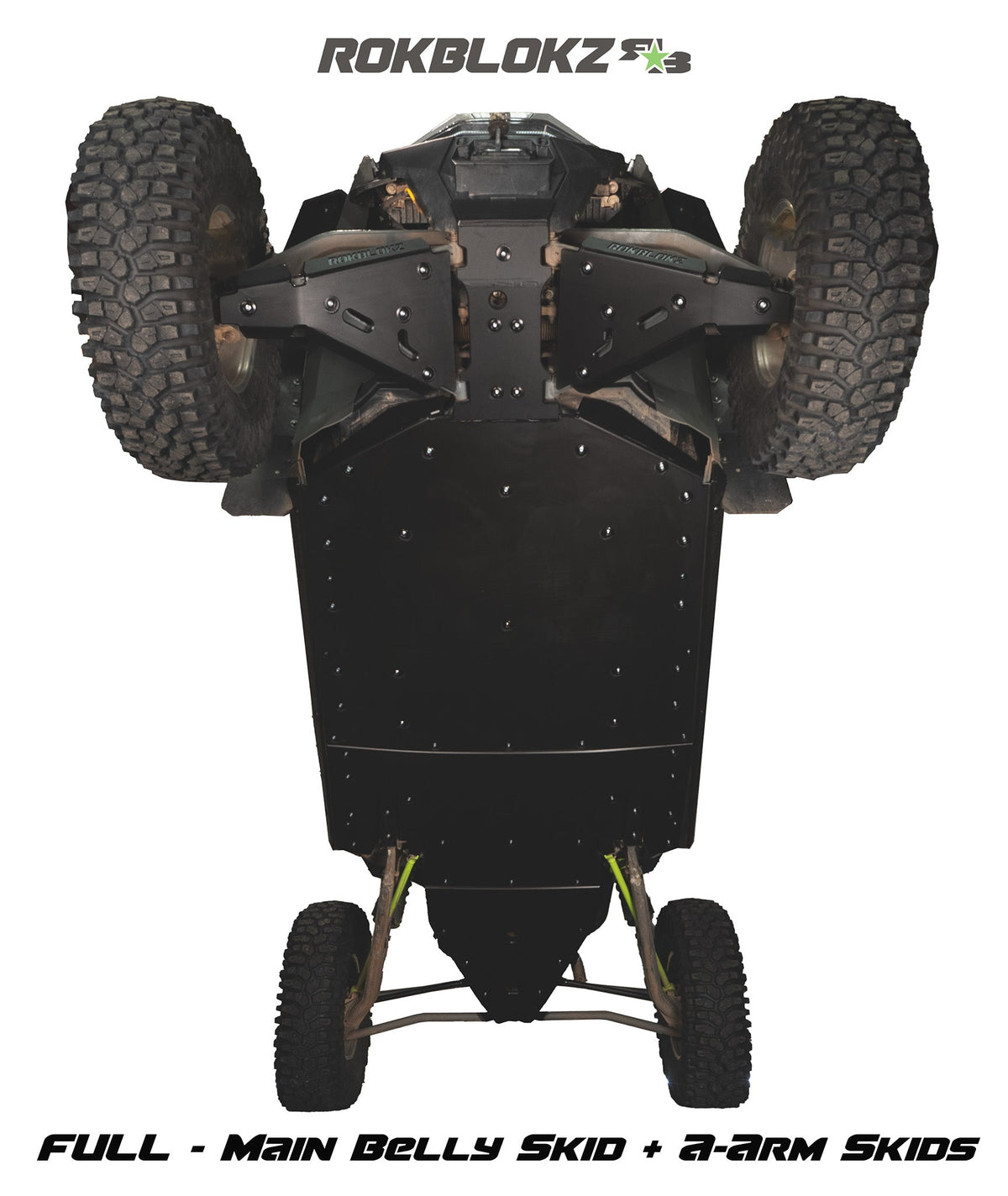 RokBlokz RZR TURBO R 2022+ Ultimate Skid Plate