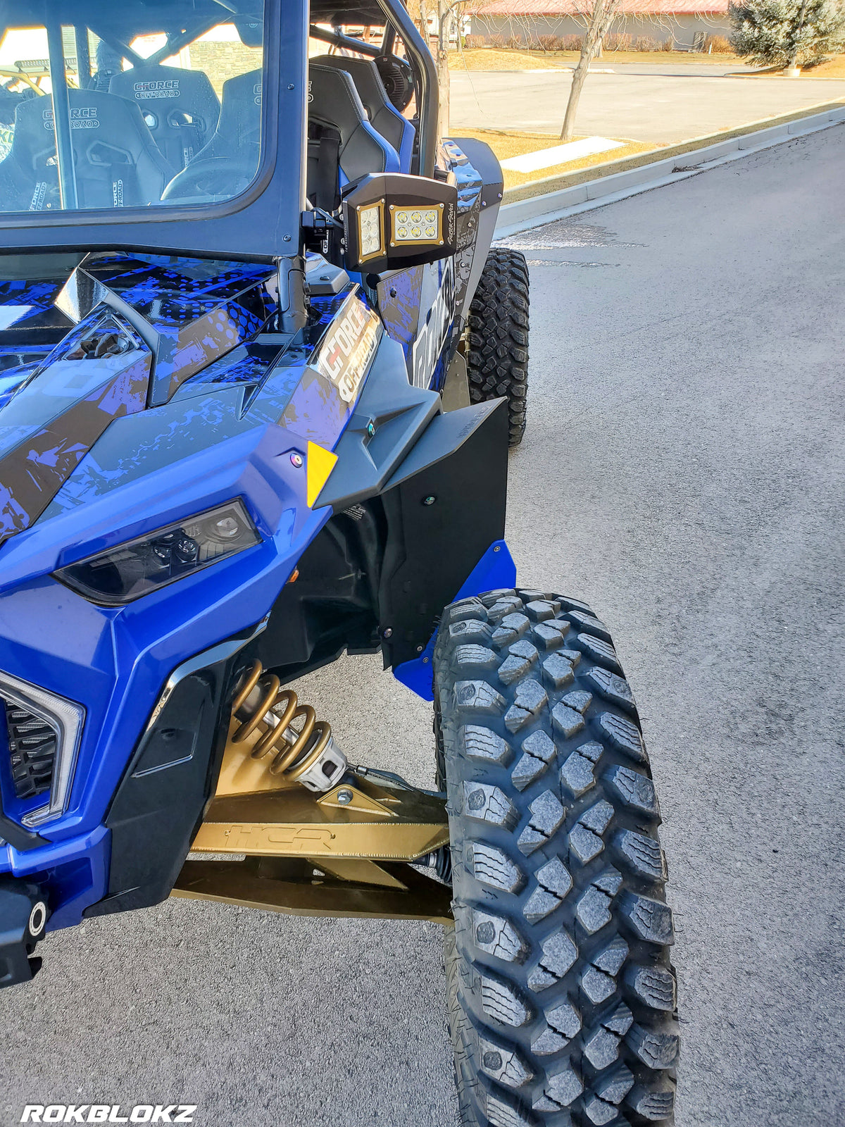 RokBlokz Polaris RZR XP Turbo S - "The Beast" 2018-2021 Fender Extensions