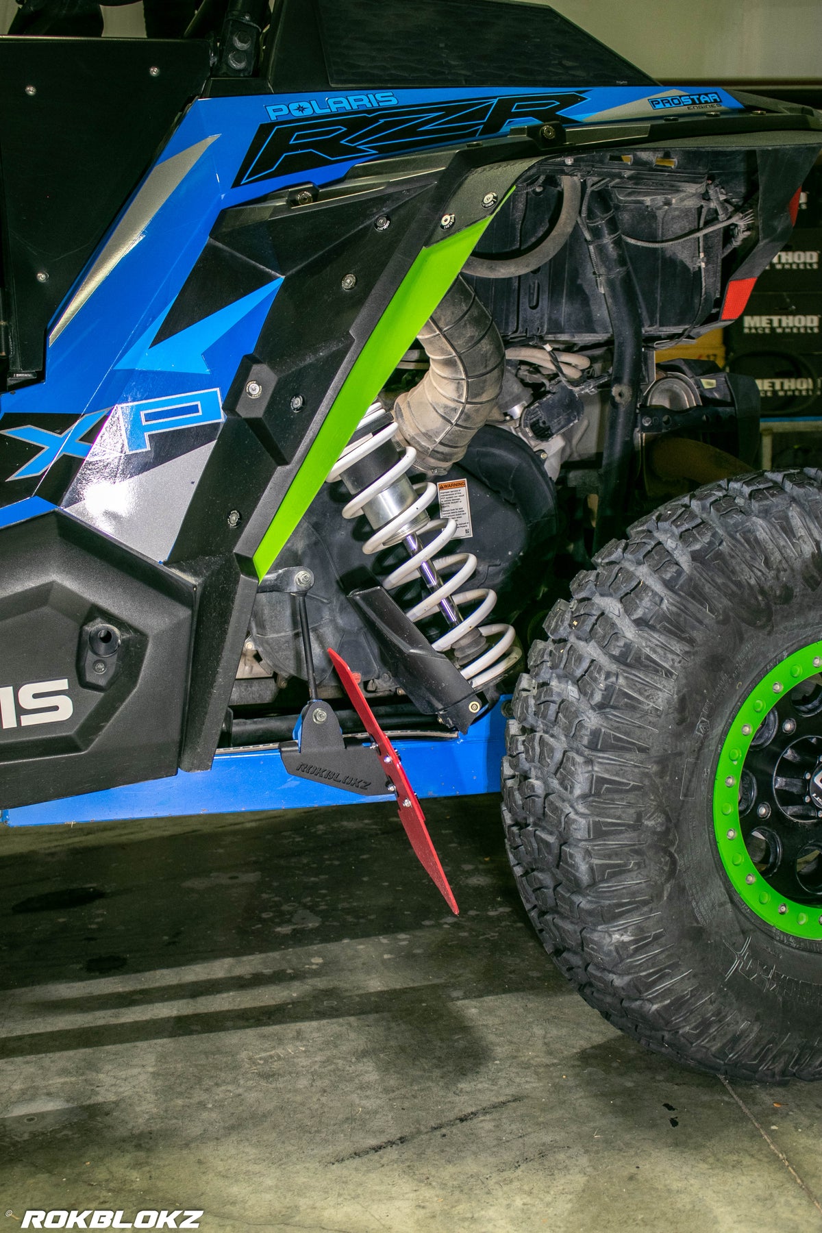 RokBlokz POLARIS RZR XPT1000, XP1000 2014-2023 TRAILING ARM Mud Flaps (Pair)