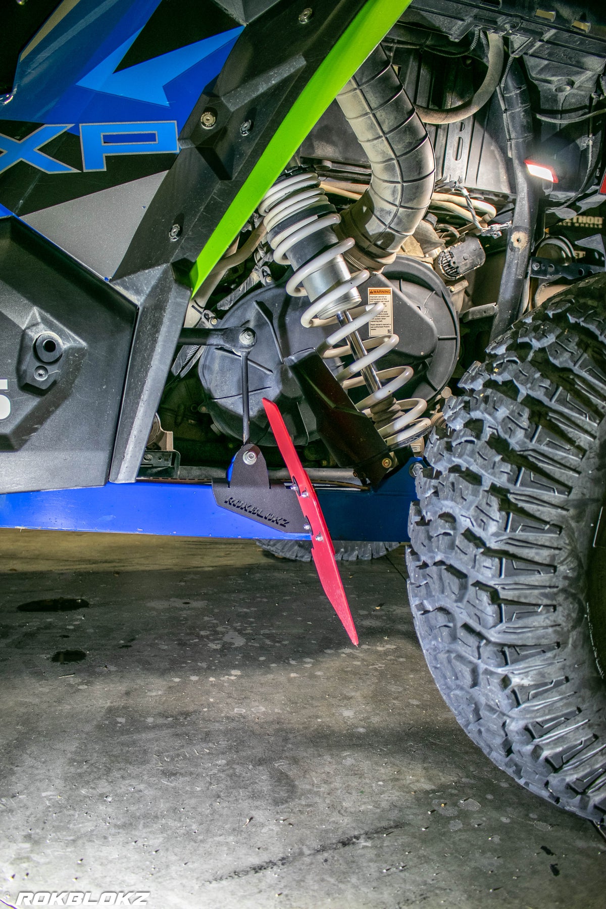 RokBlokz POLARIS RZR XPT1000, XP1000 2014-2023 TRAILING ARM Mud Flaps (Pair)