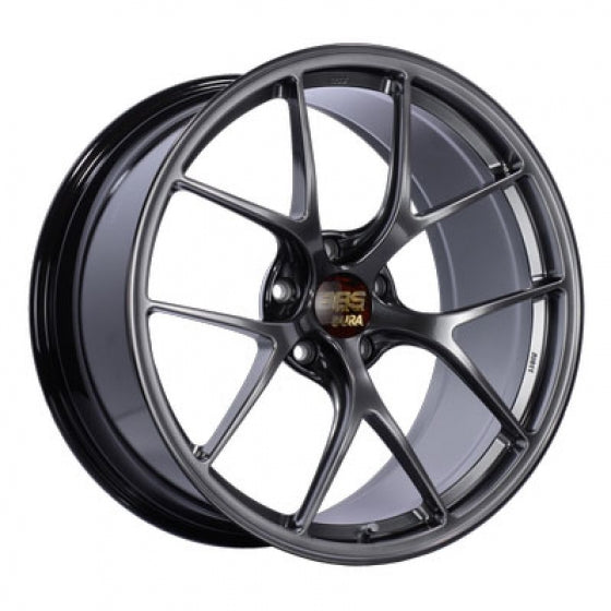 BBS RI-D 21x10.5 5x112 ET10 Diamond Black Wheel -82mm PFS/Clip Required - RI102DB