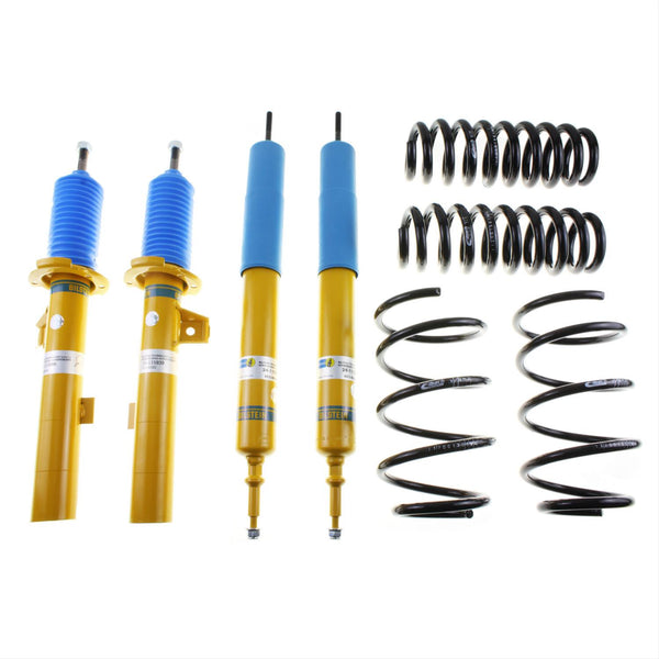 Bilstein 1999 Volkswagen Jetta TDI Sedan Front and Rear Suspension Kit - 46-180377 for 1999-2005 Volkswagen Jetta - front vie