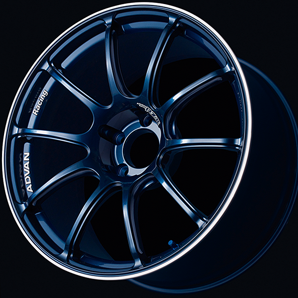 Advan RZII 17x8.5 +31 5-114.3 Racing Indigo Blue Wheel