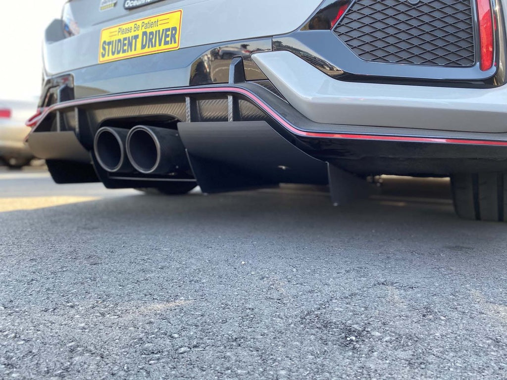 Verus - Rear Diffuser - Fk8 Honda Civic Type R - A0192A