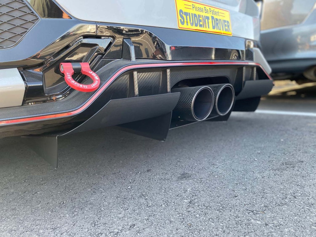Verus - Rear Diffuser - Fk8 Honda Civic Type R - A0192A