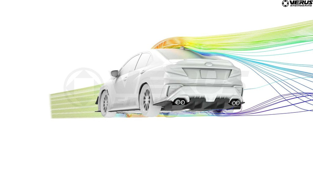 Verus - Rear Diffuser - Subaru WRX (VB) - A0474A