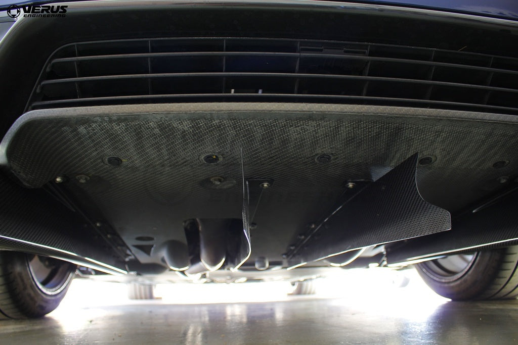 Verus - Rear Diffuser Strakes - R35 Nissan GT-R - A0090A