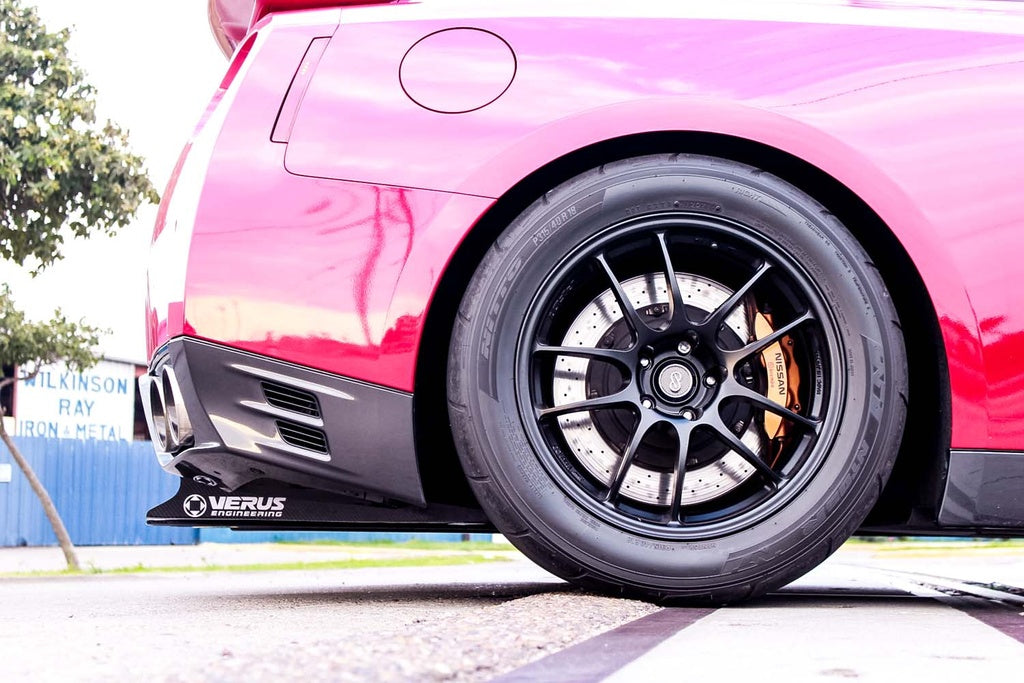 Verus - Rear Diffuser Strakes - R35 Nissan GT-R - A0090A