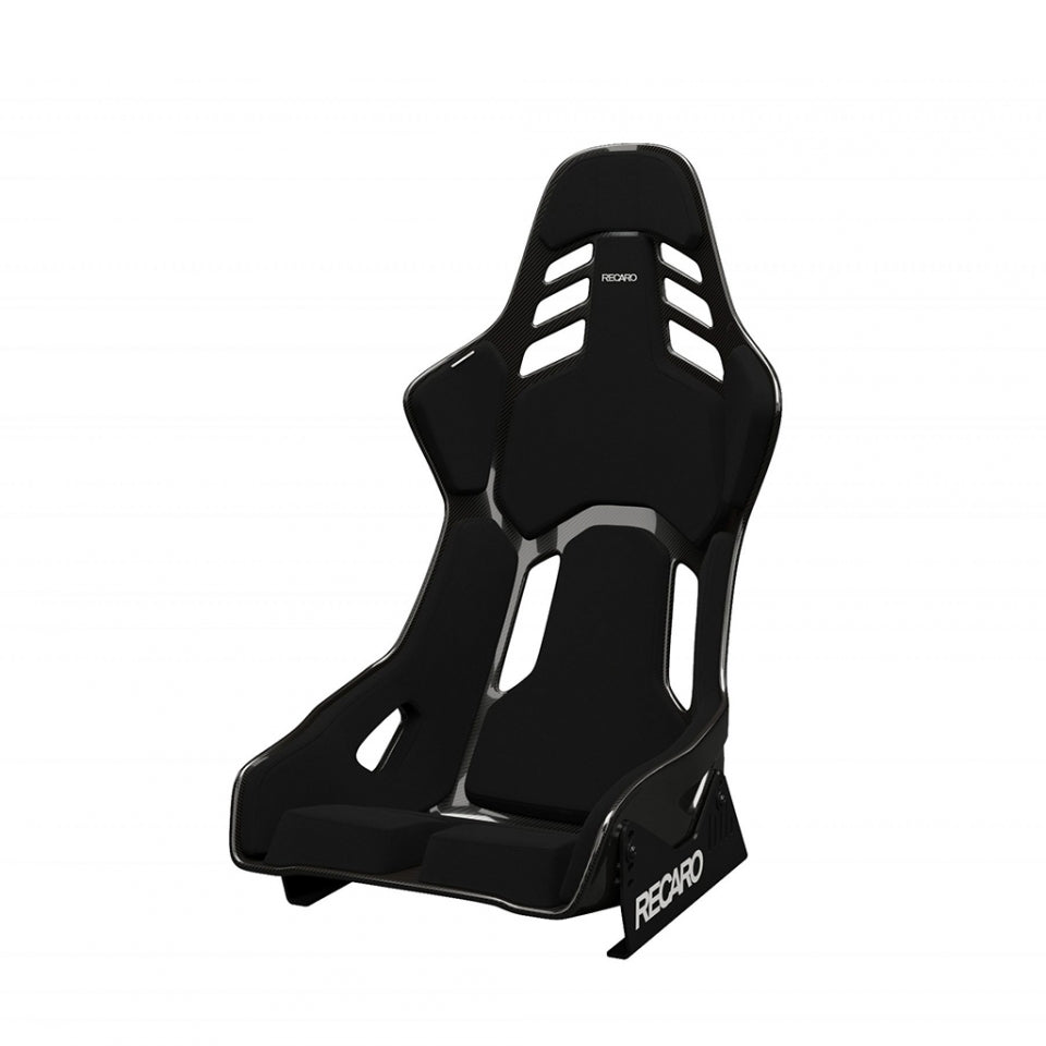 Recaro Podium CFK (CF/Kevlar) FIA/ABE Large/Left Hand Seat - Perlon Velour Blk - 078.62.1B21-01