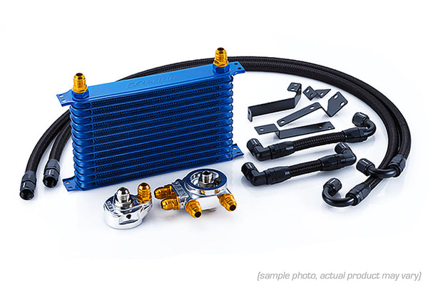 GReddy - GReddy Oil Filter Relocation Oil Cooler Kit(s) w/ 10-13-16row cores - 12054401