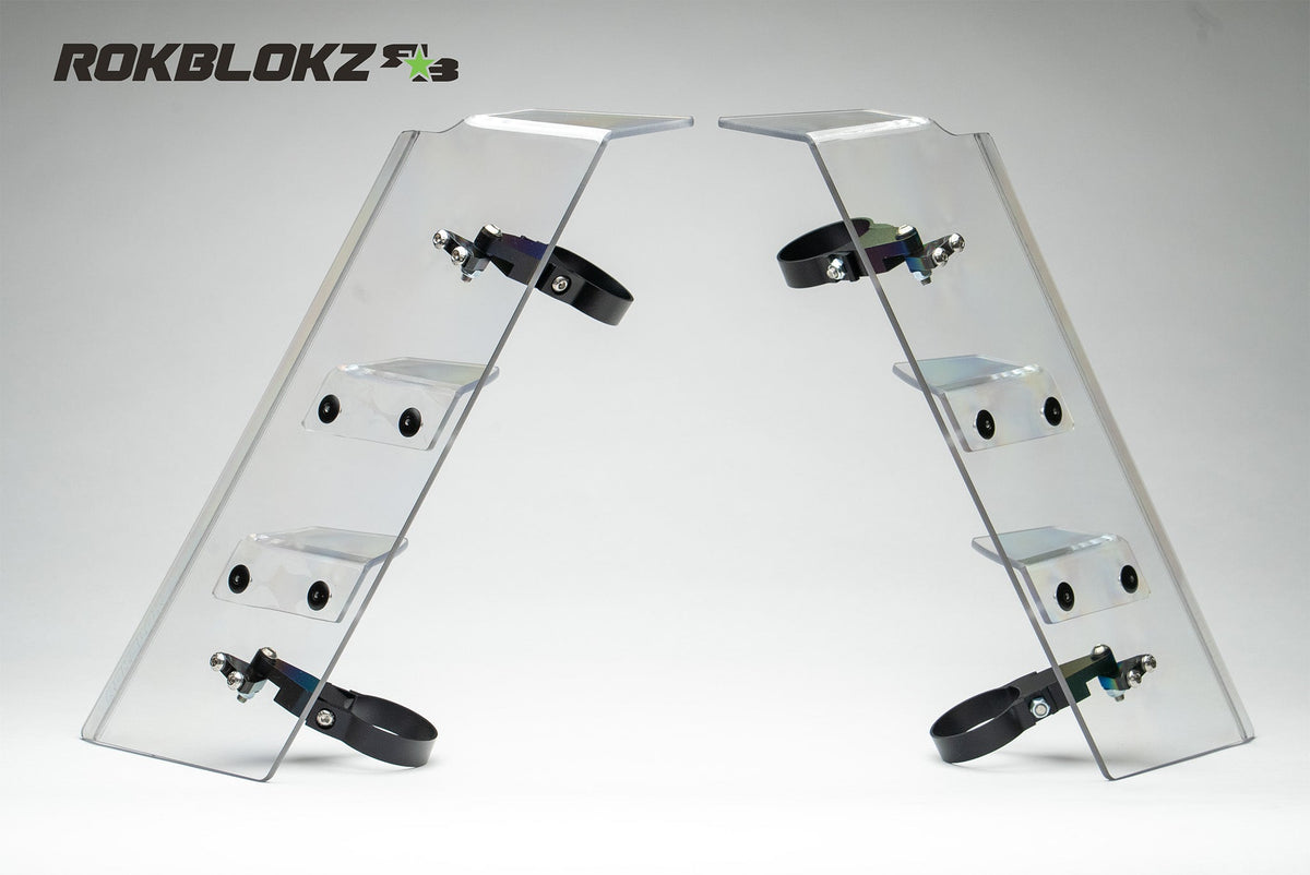 RokBlokz Air Blades - UTV Wind Deflector Kit