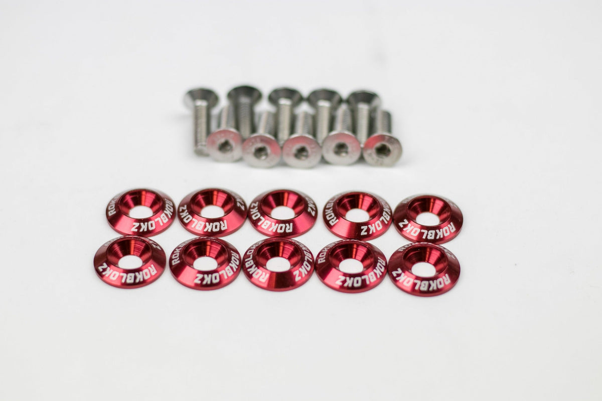RokBlokz Anodized Aluminum Washer Kits for RZR XP 1000
