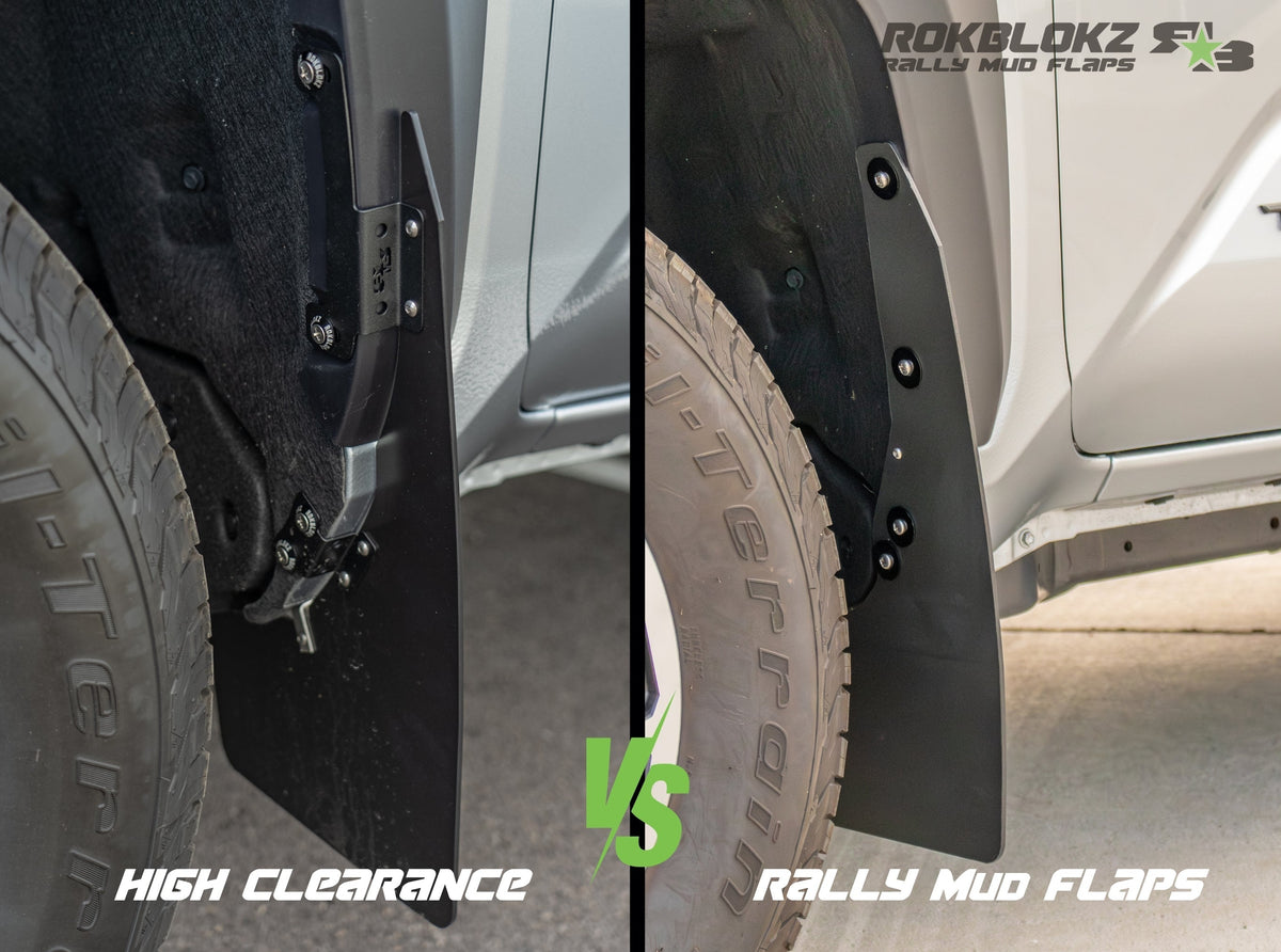 RokBlokz - Toyota 4Runner TRD Off-road (6th Gen) 2025+ High Clearance Mud Flaps