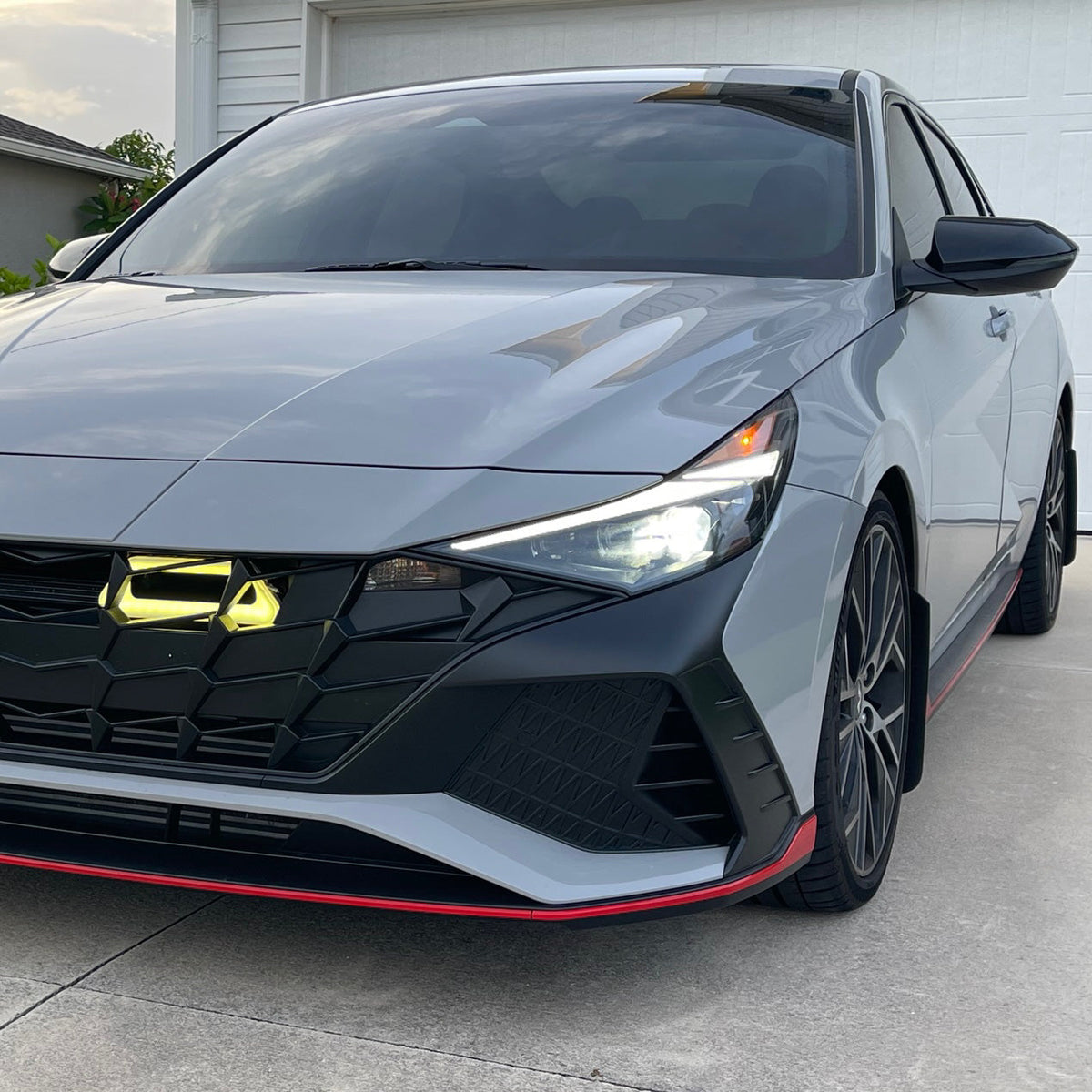 Velossa Tech - 2022+ Hyundai Elantra N BIG MOUTH &quot;LIT KIT&quot; Ram Air Intake Snorkel