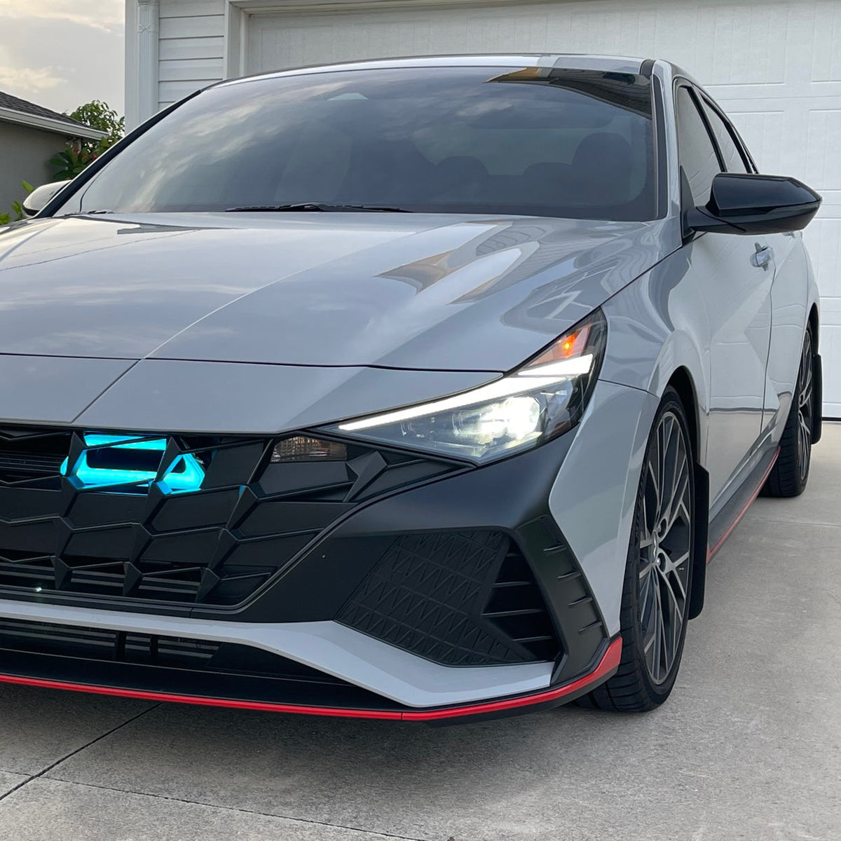 Velossa Tech - 2022+ Hyundai Elantra N BIG MOUTH &quot;LIT KIT&quot; Ram Air Intake Snorkel