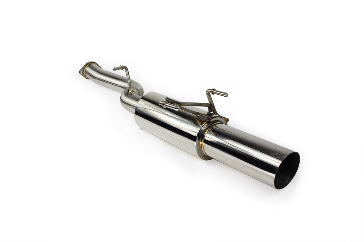 ISR Performance Series II - GT Single Exhaust System - Resonated - 89-94 Nissan 240sx (S13) - IS-S2GTR-S13