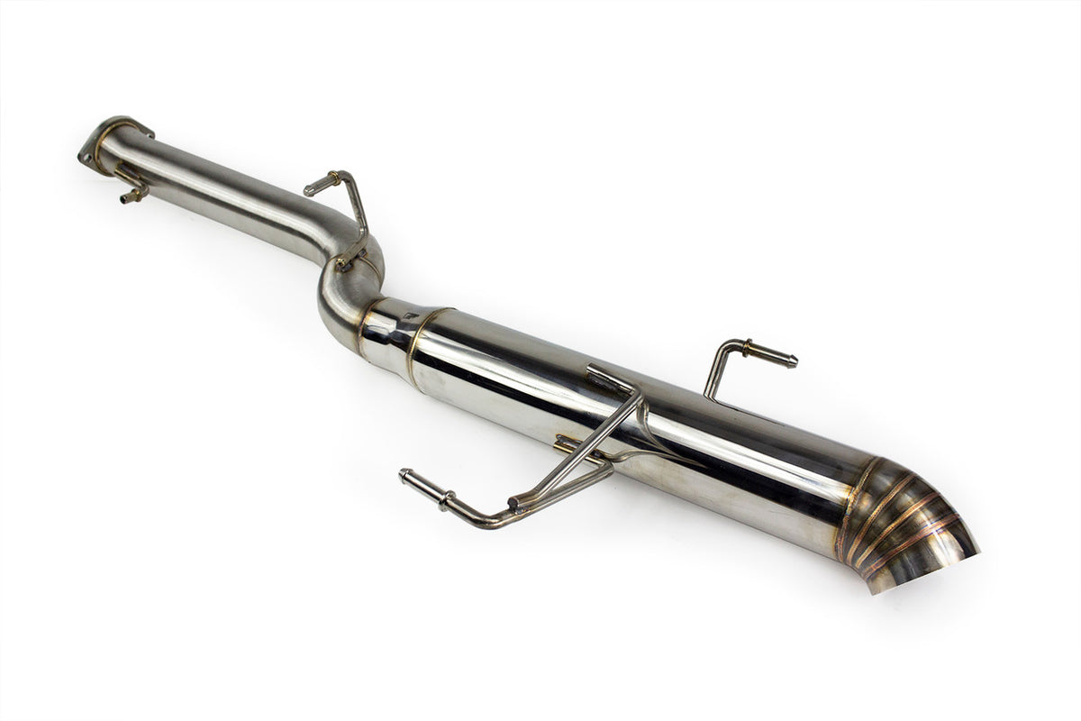 ISR Performance Series II - EP Single Tip Blast Pipe Exhaust Non Resonated- 95-98 Nissan 240sx (S14) - IS-S2EPSNR-S14