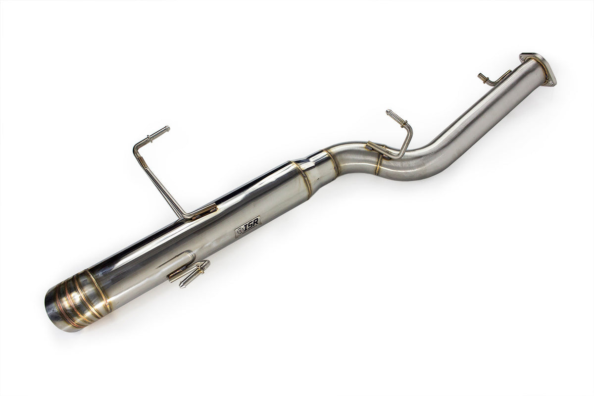 ISR Performance Series II - EP Single Tip Blast Pipe Exhaust Non Resonated- 95-98 Nissan 240sx (S14) - IS-S2EPSNR-S14