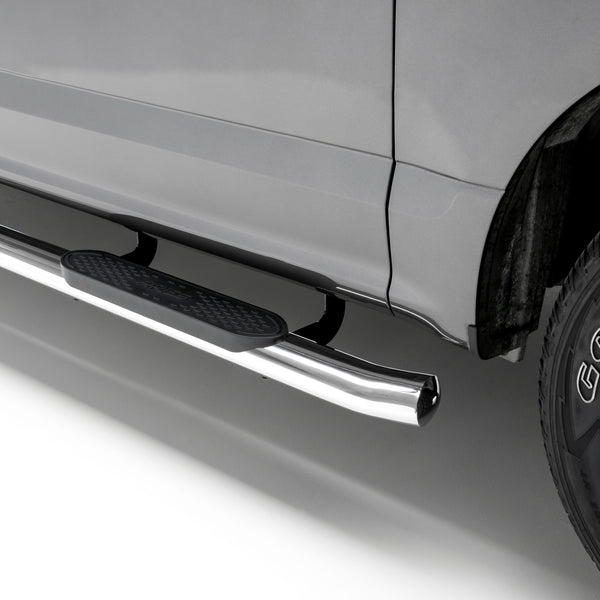 ARIES S222023-2 4-Inch Oval Polished Stainless Steel Nerf Bars, Select Toyota Tundra CrewMax