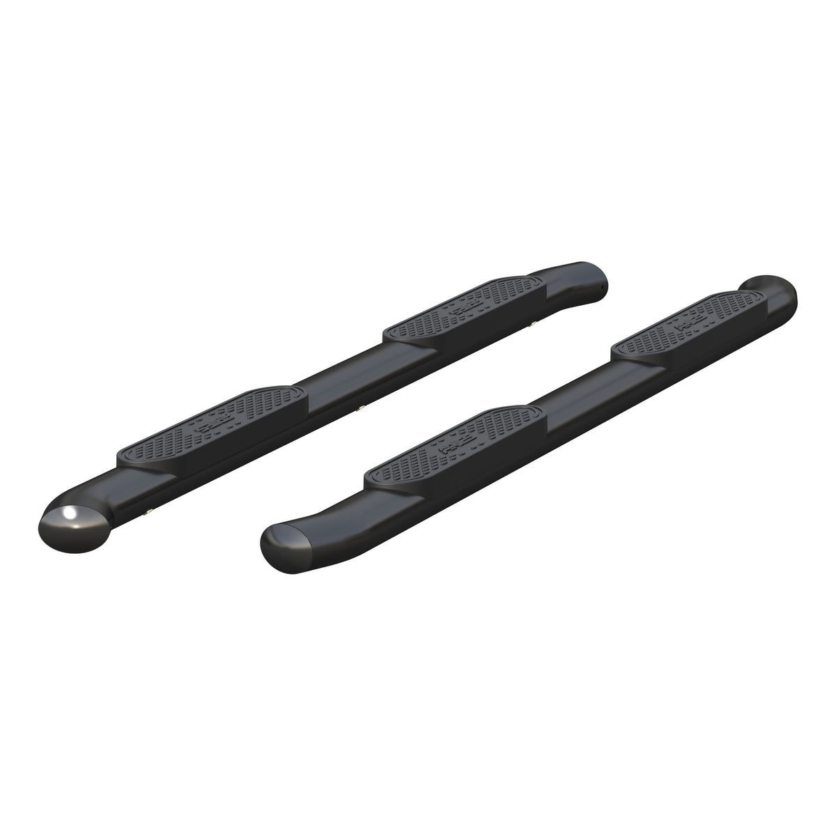 ARIES S222023 4-Inch Oval Black Steel Nerf Bars, Select Toyota Tundra CrewMax