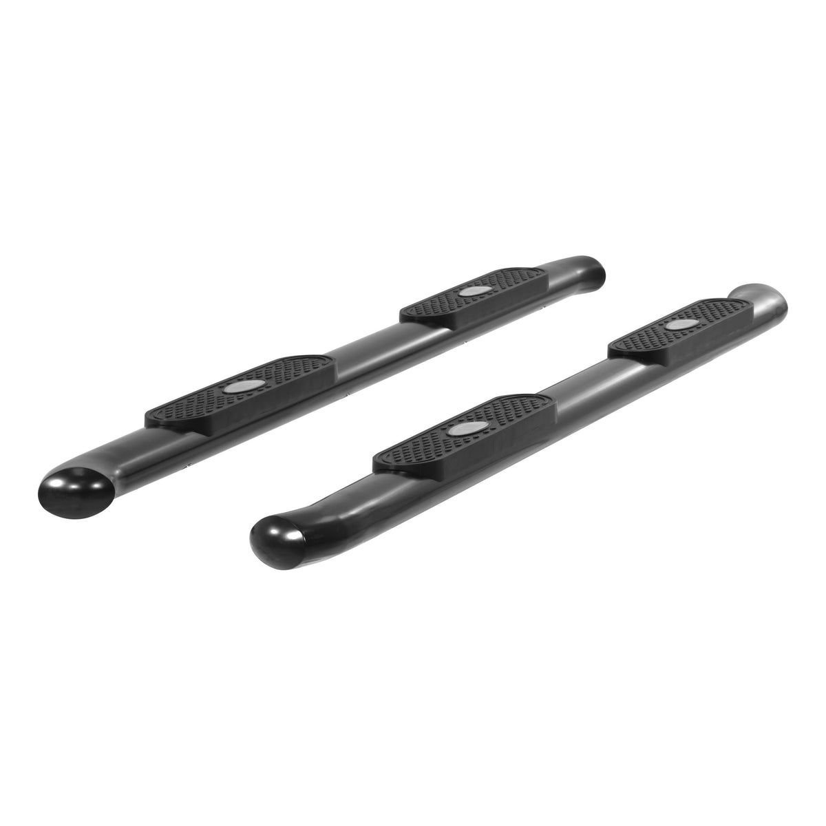 ARIES S224045 4-Inch Oval Black Steel Nerf Bars, Select Chevrolet Silverado, GMC Sierra 1500, 2500, 3500 HD