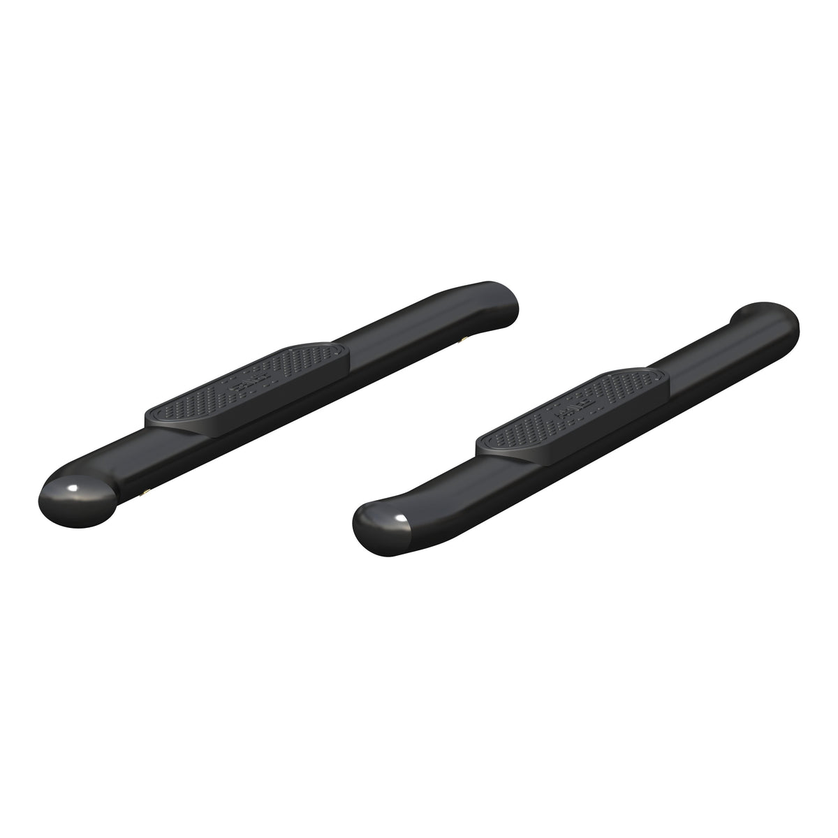 ARIES S224047 4-Inch Oval Black Steel Nerf Bars, Fits Select Ford Bronco 2-Door