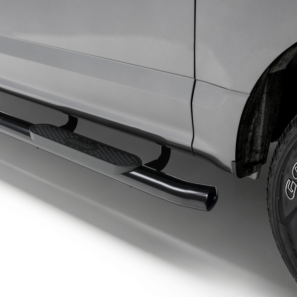 ARIES S224051 4-Inch Oval Black Steel Nerf Bars, Select Chevrolet Colorado, GMC Canyon Crew Cab