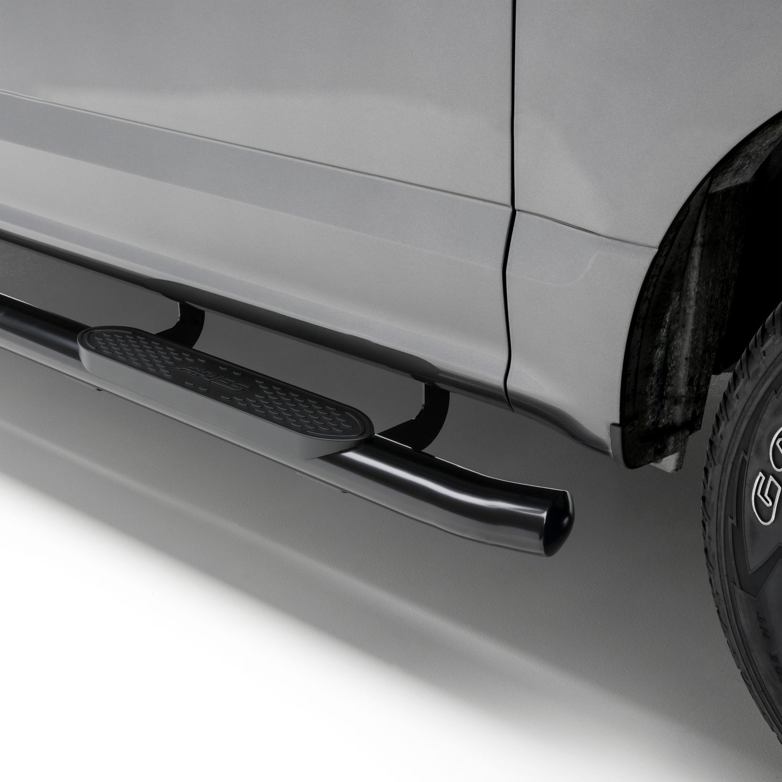 ARIES S224051 4-Inch Oval Black Steel Nerf Bars, Select Chevrolet Colorado, GMC Canyon Crew Cab