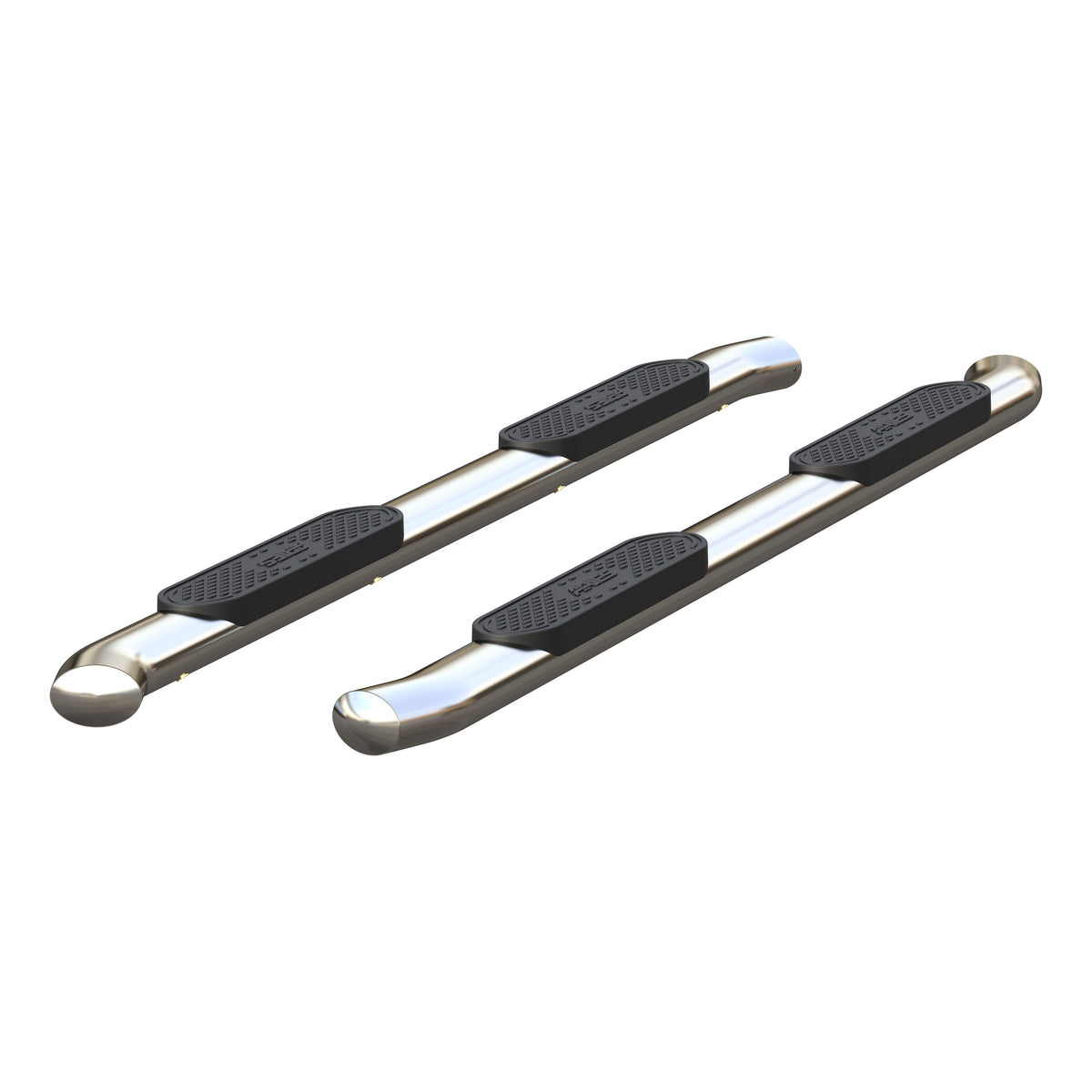 ARIES S224053-2 4-Inch Oval Polished Stainless Steel Nerf Bars, Select Chevrolet Silverado, GMC Sierra 1500, 2500, 3500 HD Crew Cab