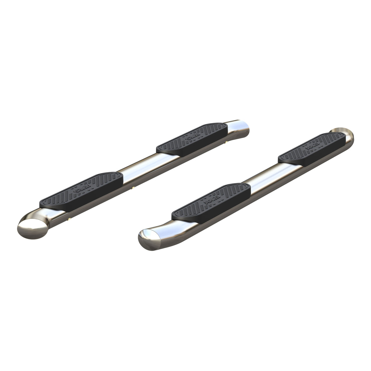 ARIES S224054-2 4-Inch Oval Polished Stainless Steel Nerf Bars, Select Chevrolet Silverado, GMC Sierra 1500 Extended Cab