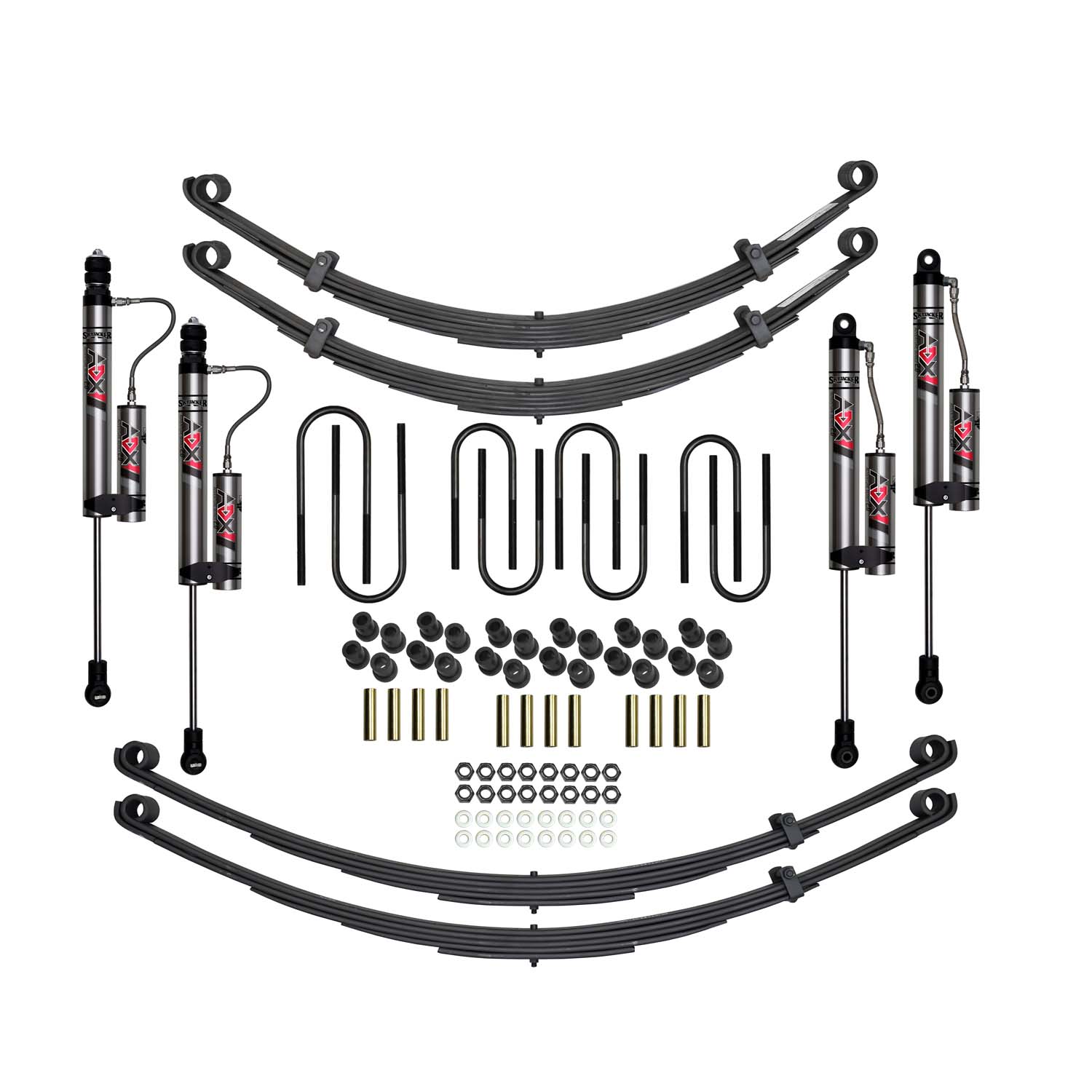 Skyjacker 74-80 Scout II 2in Lift Kit w/ Black Max Shocks - S274WK-B
