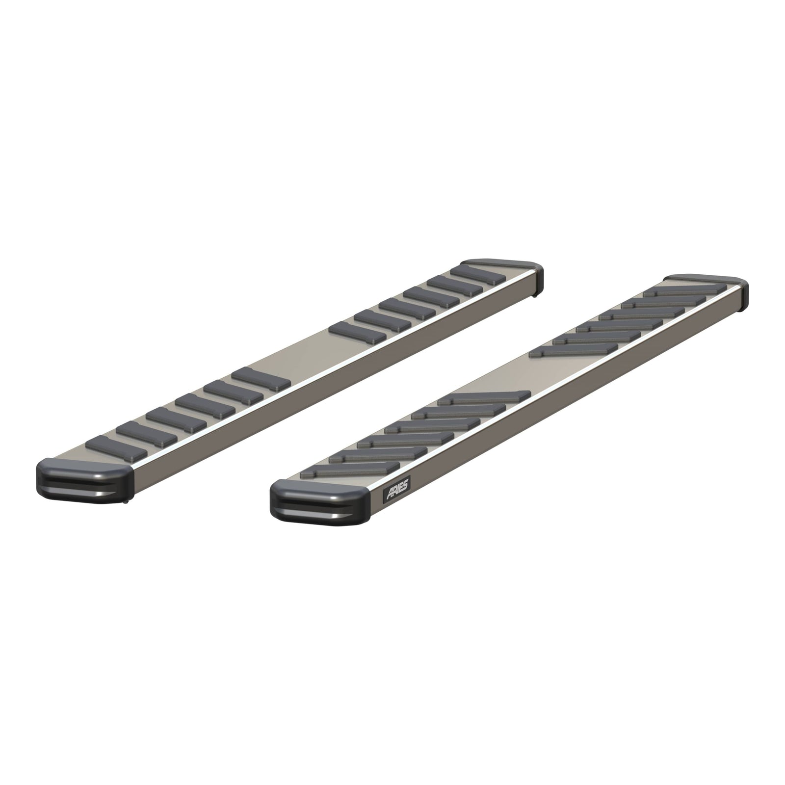 ARIES S2975 NovaTrac 6" x 75" Polished Stainless Running Boards