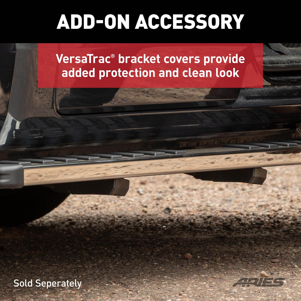 ARIES S2991 NovaTrac 6" x 91" Polished Stainless Running Boards