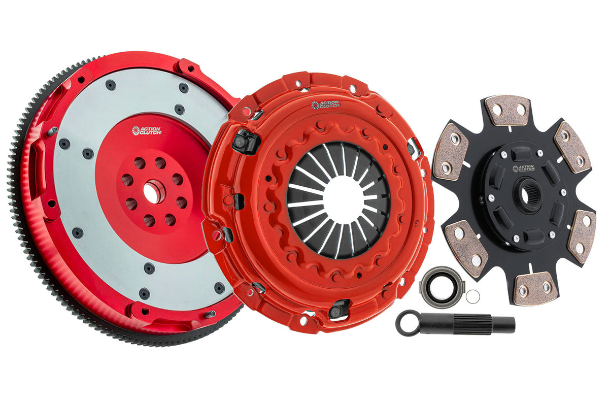 Action Clutch - Clutch Kit (1MS) for Honda Civic SI 2022 1.5L (L15B7) Aluminum Flywheel - ACR-3421-AL