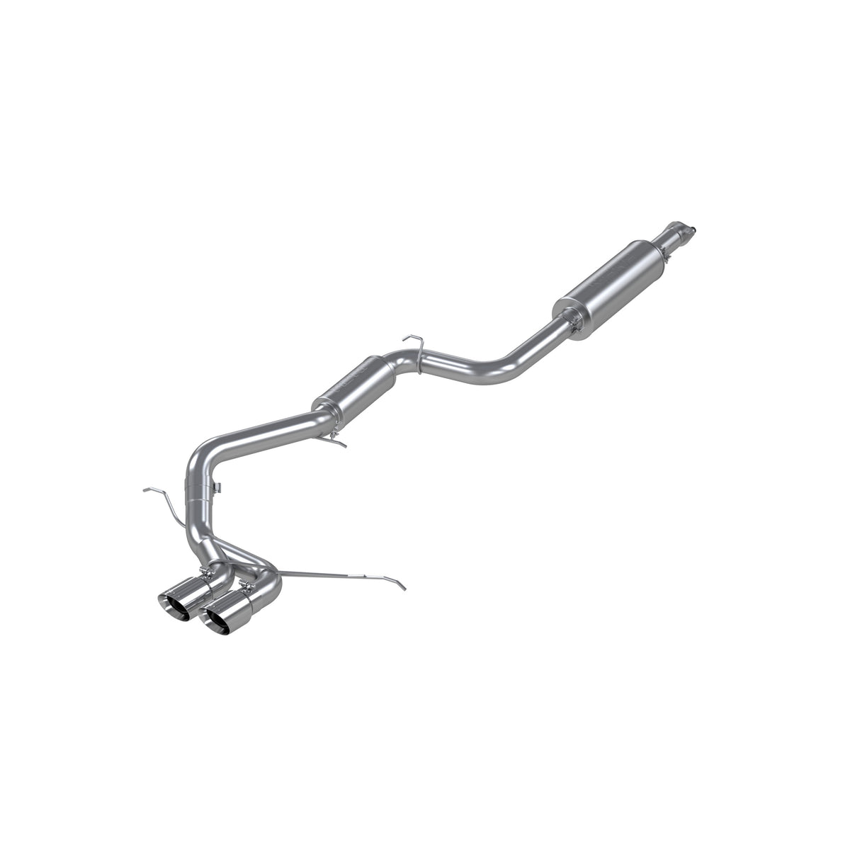 MBRP 13-14 Ford Focus ST 2.0L EcoBoost Dual Center Outlet T409 3in Cat Back - S4200409
