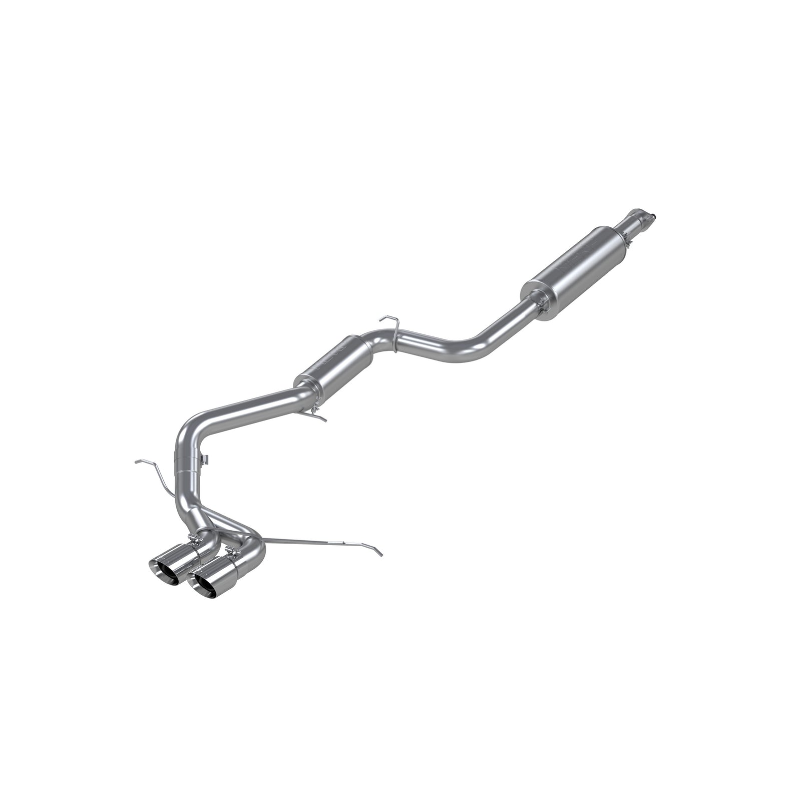 MBRP 13-14 Ford Focus ST 2.0L EcoBoost Dual Center Outlet AL 3in Cat Back - S4200AL