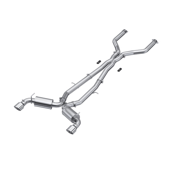 MBRP 17-19 Infiniti Q60 3.0L RWD/AWD Cat Back Dual Rear - S4404304