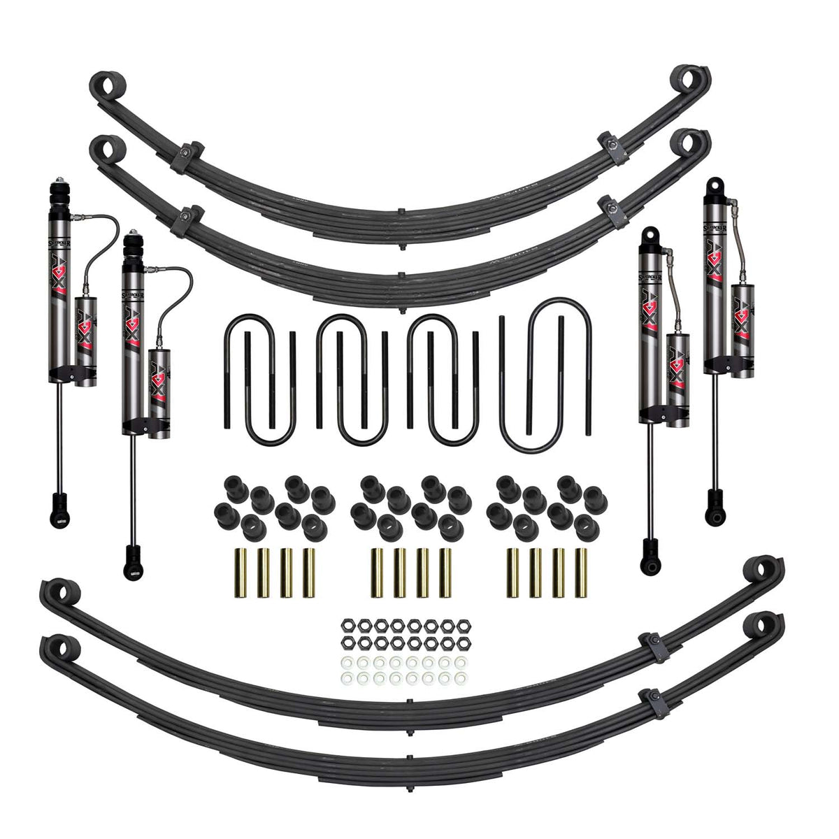 Skyjacker 74-80 International Scount II 4 in. Suspension Lift w/ Front and Rear Leaf Springs - S474WK
