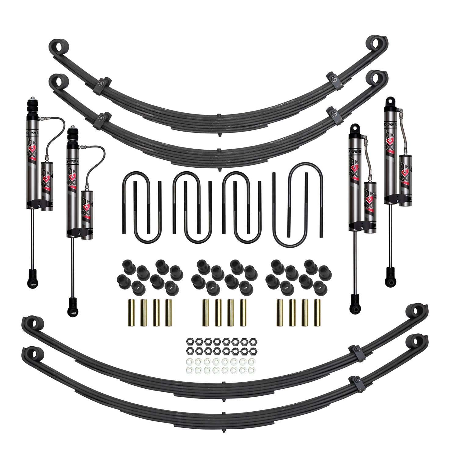 Skyjacker 74-80 International Scount II 4 in. Suspension Lift w/ Front and Rear Leaf Springs - S474WK