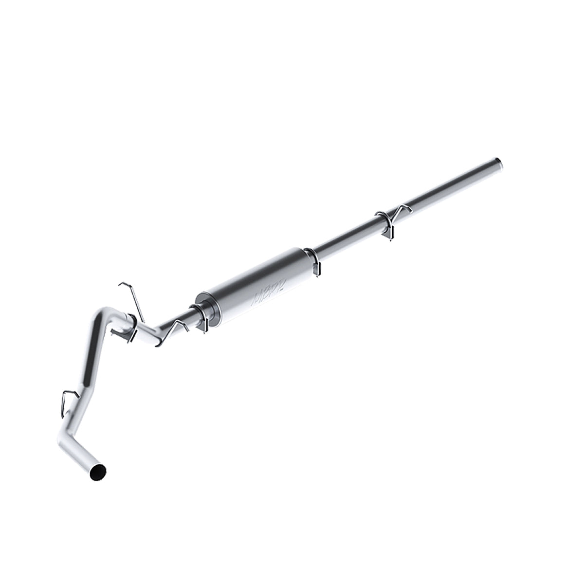 MBRP 2009-2013 Chev/GMC 1500 4.8/5.3L (excl 8ft bed) Cat Back Single Side AL P Series Exhaust - S5054P