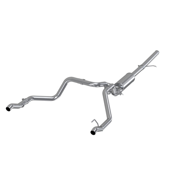MBRP 2019 Chevrolet Silverado 1500 4.3L/5.3L 2.5in Cat Back Dual Rear Exit - T304 - S5085304
