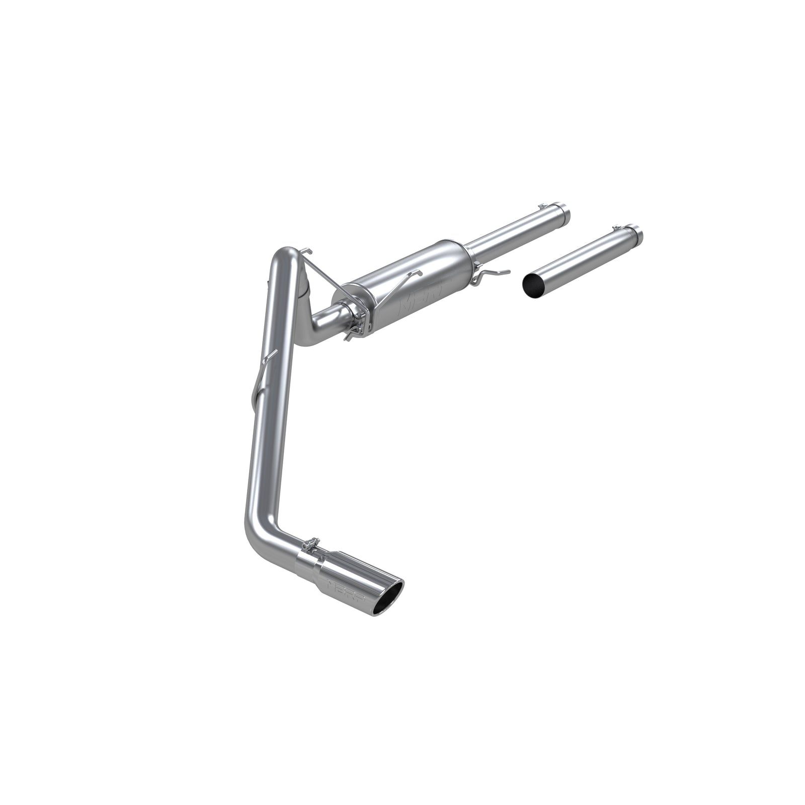 MBRP 2004-2005 Dodge Ram Hemi 1500 5.7L SC/CC-SB Cat Back Single Side - S5104AL